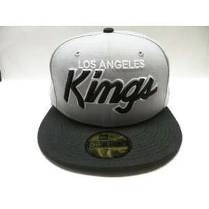   NHL LA Kings Gray Black 2 Tone Custom Cap 59fifty