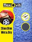 Wet and Dry Sandpaper Flexovit 1000 Grit P1000 x3 Sheet