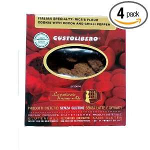 Gustolibero Gluten Free Cookies Baci Di Afrodite (Cacao e Peperoncino 