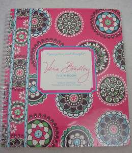 Vera Bradley Notebook Cupcake Pink  