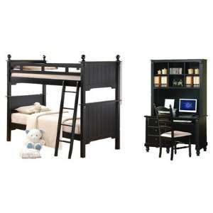  875 Series Bunk Bed in Black Furniture & Decor