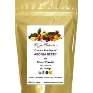 Virgin Extracts (TM) Pure Premium Organic Aronia Berry Chokeberry 41 