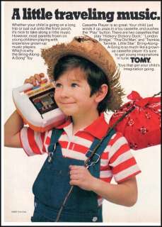 Tomy The Bring Along A Song Toy Vintage Ad 1982 (111811)  