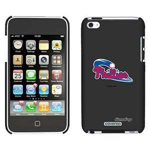   Phillies with Ball on iPod Touch 4 Gumdrop Air Shell Case Electronics