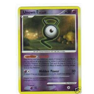  Unown G 57/106 Uncommon Reverse Holo Toys & Games