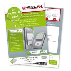  2 x atFoliX FX Mirror Stylish screen protector for Vodafone 