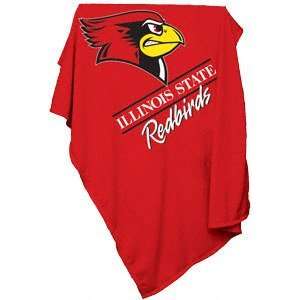 Illinois State Redbirds Sweatshirt Blanket  Sports 
