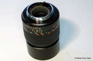 Minolta MC 135mm f2.8 prime lens telephoto Celtic B   