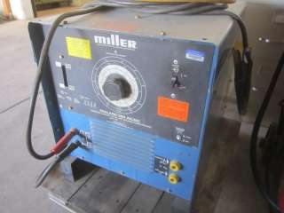 Constant Current Power Source. This unit is stored on a pallet. It 