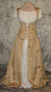Bodice Dress Renaissance Medieval Costume Wedding #328  