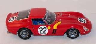 18 FERRARI KYOSHO 250 GTO 1962 LE MANS #22  