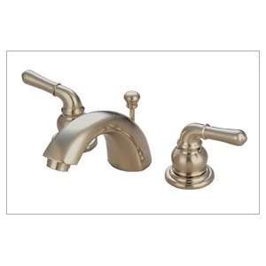 Pioneer 880200BN Brushed Nickel C Spout Widespread Lavatory Faucet