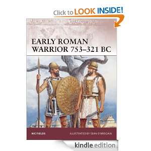 Early Roman Warrior 753 321 BC Nic Fields  Kindle Store