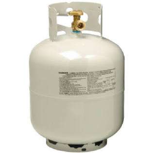 MANCHESTER TANK Vertical Cylinder Propane Tank 20 Lbs.   Gray at  