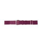 Augusta Drop Ship Elastic Baseball Belt   MAROON   OS