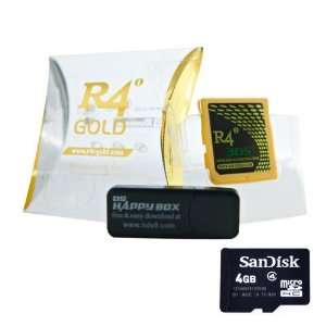  R4i Gold Card for 3DS 2.2.04 3DS/DSI/NDSIXL/Ll V1.43 4G 