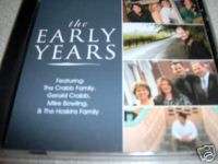 Southern Gospel CRABB FAMILY Early Years (New CD)  