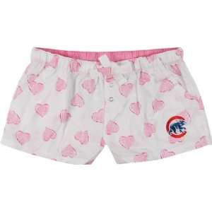 Chicago Cubs Womens Pink Essence Shorts