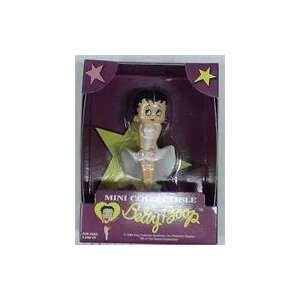 Betty Boop Mini Collectible PVC Figure in White Dress  Toys & Games 