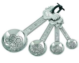  4pc New Ganz Measuring Spoons Kitchen Set Great Holidays Gifts for mom