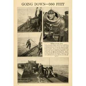  1920 Print Armor Diving Suit Mechanic John Turner Diver 