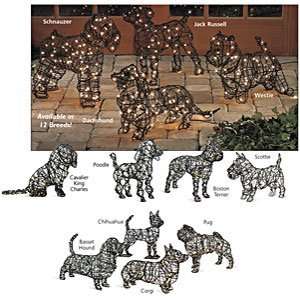  Lighted Wire Art Small Breeds