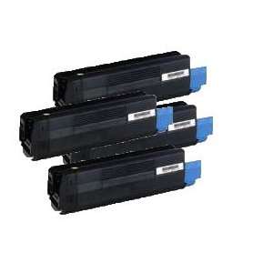  Okidata 42127401/02/03/04 Toner Cartridges Electronics