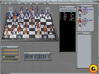 Chessmaster 6000 PC CD chess master challenge skill strategy computer 