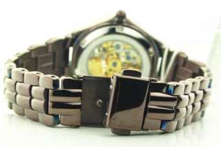 Womens Armitron Steel Automatic Crystal Watch 75 3787BN  