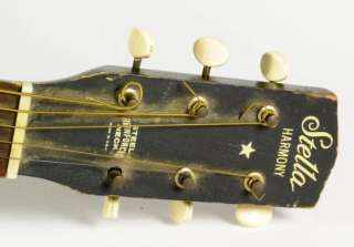 Vintage Kay/Stella Harmony Solid Wood Steel String Guitar circa 1950 