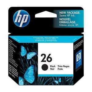  HP 26 (51626A) Black OEM Genuine Inkjet/Ink Cartridge 