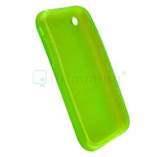   for iPhone 3 3G S 3GS Rubber Gel Back Skin Soft Case Cover  