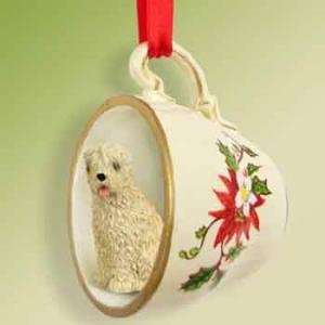  Soft Coated Wheaten Terr Holiday Tea Cup