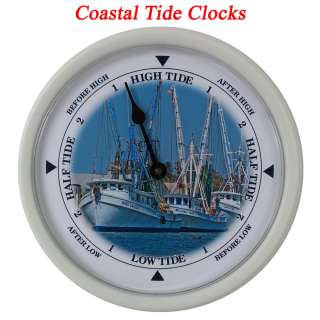 TIDE CLOCK  Miss Caison #261 Nautical Wall Tide Clock  
