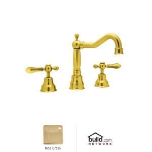   Lead Free Compliant Double Handle 3 Hole Widespread Faucet with P