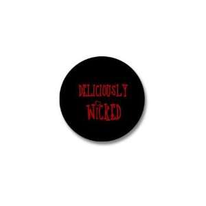  Poisond Apples Deliciously Wicked Humor Mini Button by 