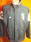 vintage white sox jacket apex one windbreaker size large patches