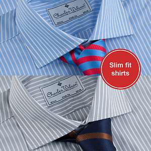 CHARLES WILSON SLIM FIT SHIRT PACK NEW MD03  