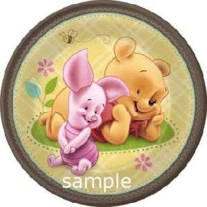 Winnie the Pooh edible cake image topper 12 cupcake  