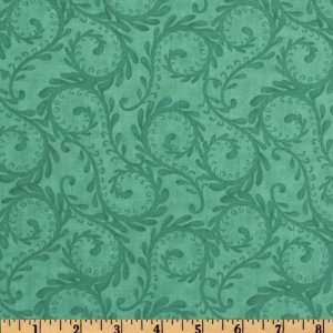  44 Wide Moda Terrain Fern Foliage Jade Fabric By The 