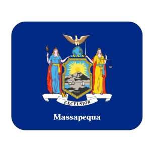  US State Flag   Massapequa, New York (NY) Mouse Pad 