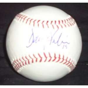 Danny Valencia Autographed Baseball   OML * *