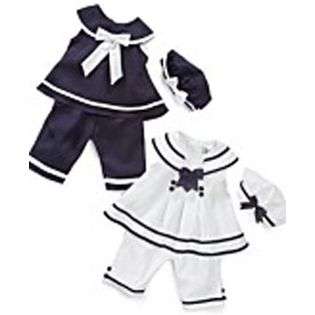 Rare Editions Navy and White Sailor Suit  Baby Baby & Toddler Clothing 