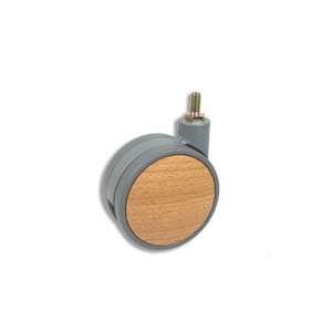Cool Casters   Grey Caster with Beech Finish   Item #400 75 GY BE TS 