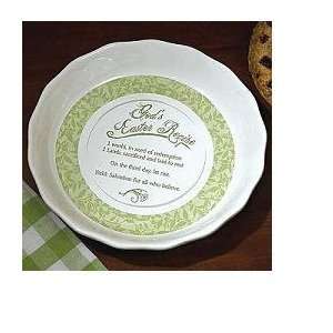 Abbey Press Easter Recipe Pie Plate * 49977(AU)