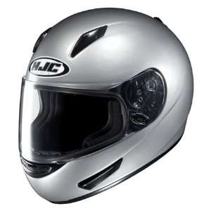 HJC CL 15 Solid Full Face Helmet Small  Silver
