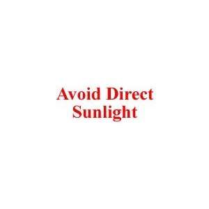  AVOID DIRECT SUNLIGHT Rubber Stamp for mail use self 