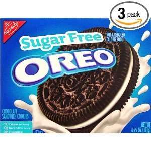 Sugar Free Oreos (6.75 Oz) Pack of 3 Grocery & Gourmet Food