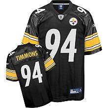 Reebok Pittsburgh Steelers Lawrence Timmons Replica Team Color Jersey 