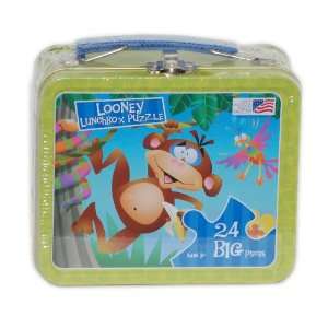    Great American Looney Lunch Box Monkey Jigsaw Puzzle Toys & Games
